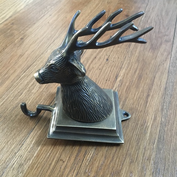 Anthropologie Deer 🦌 Head Stocking Hanger - Picture 2 of 5